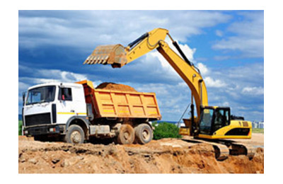 Аренда гусеничного экскаватора болотного в Минске + Гидромолот