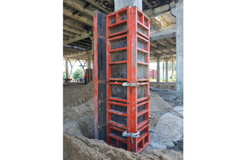 Аренда опалубки колонн, перекрытия, стеновая.