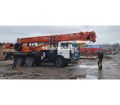 Аренда автокрана Клинцы 25т - 31м. стрела + 9м.гусек