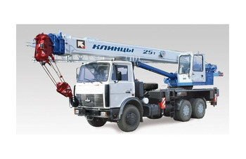 Аренда автокрана "КЛИНЦЫ" 25 тонн