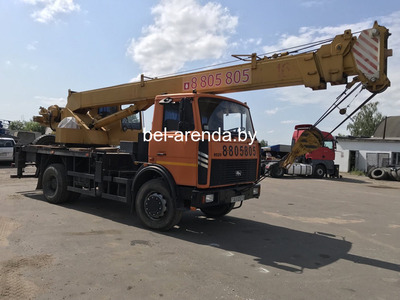 Аренда автокрана 16 тонн