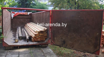 Аренда контейнера, бункера-накопителя в Минске 