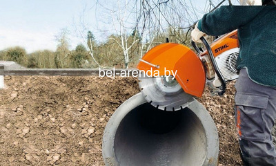Бензорез для пиления металла, бетона и асфальта. Аренда Орша