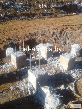 Срубка оголовкой свай