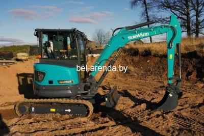 Услуги мини-экскаватора с опытным машинистом 