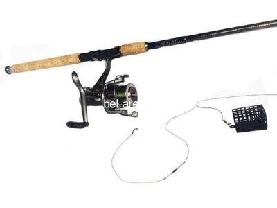 Аренда закидушки оснащенной в сборе ( фидер ) 2.7м / Катушка 2500 SHIMANO CATANA FC