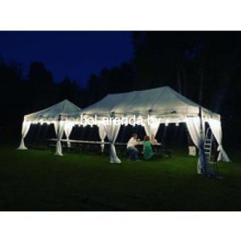 Аренда для шатра ретро гирлянды