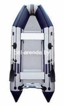 Аренда лодки надувной Kingfish TS370 киль (45 баллон) 6 мест. Колёса транцев с держателями спиннинго