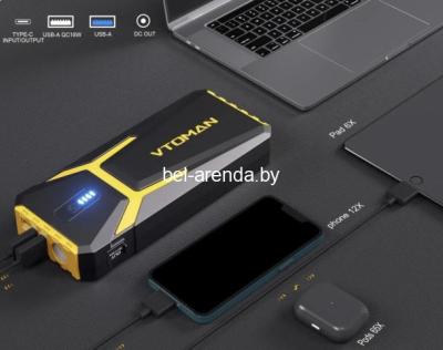 Прокат портативного зарядного устройство (повербанк) Power Bank на 20 000 mAh