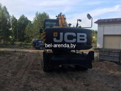 Аренда колёсного полноповоротного экскаватора 