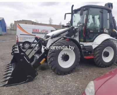 Аренда. Экскаватор погрузчик. Минск и Минский район