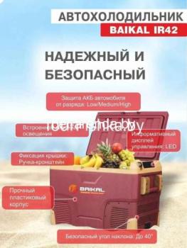 Аренда автохолодильника 40 л (-20 °С) 12/24/220 V