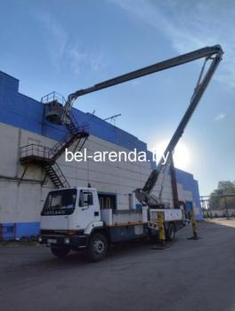 Аренда автовышки 32 метра г/п 350кг