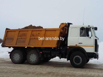 Доставка песка, асфальтной крошки, вывоз мусора