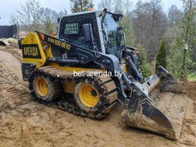 Аренда Мини-погрузчик: ковш, ямобур, вилы, отвал