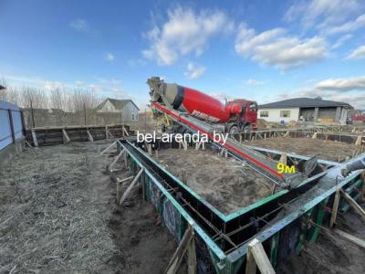 Доставка Бетона Автобетоносмесителем с Гидролотком 9м в Сморгони и регио +375291811188 www.1beton.by