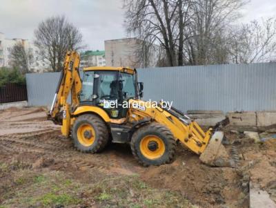 Аренда экскаватора-погрузчика JCB4CX в Дзержинске/Дзержинском районе 