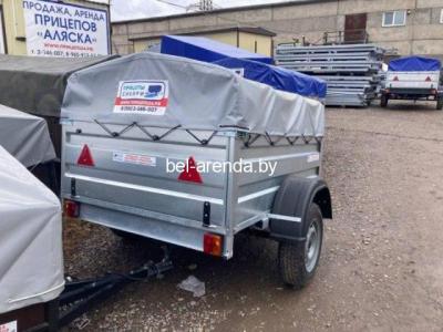 Аренда прицепа 2 метра с тентом