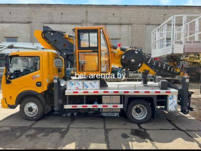 Аренда автовышки 33 м люлька 360°